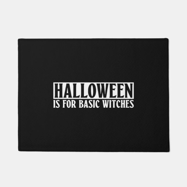 Tapete Halloween É Para Bruxas Básicas - Halloween Gótico (Frente)