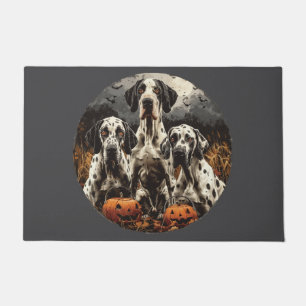 Tapete Halloween - Grande Dane Dogs Jack O Lantern