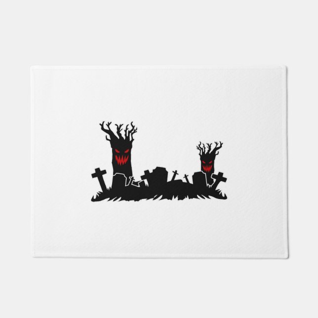 Tapete Halloween Graveyard (Frente)