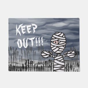 Tapete Halloween Horror Creepy Mummy Doormat