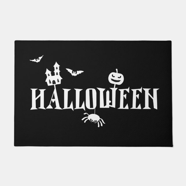 Tapete Halloween Illustratie  Deurmat (Frente)