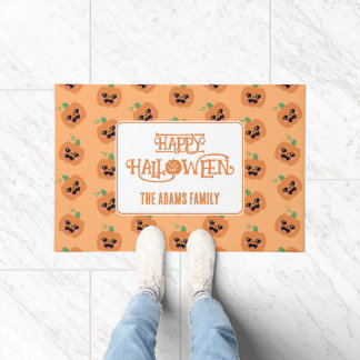 Tapete Halloween Kawaii Pumpkins