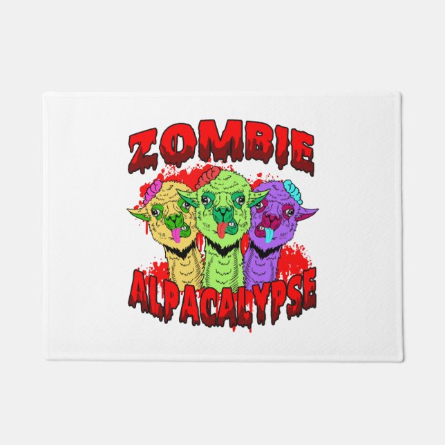 Tapete Halloween Llama Alpaca Funny Lama Glama Legal Pres (Frente)