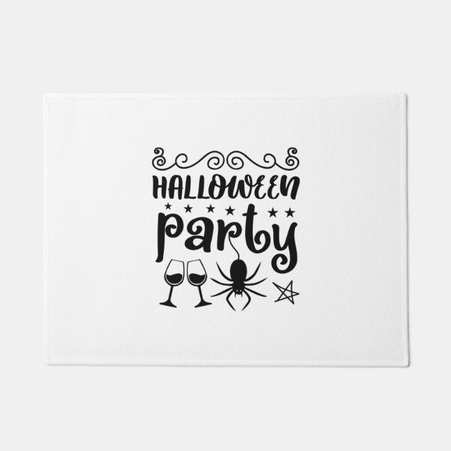 Tapete Halloween Party Birthday (Frente)