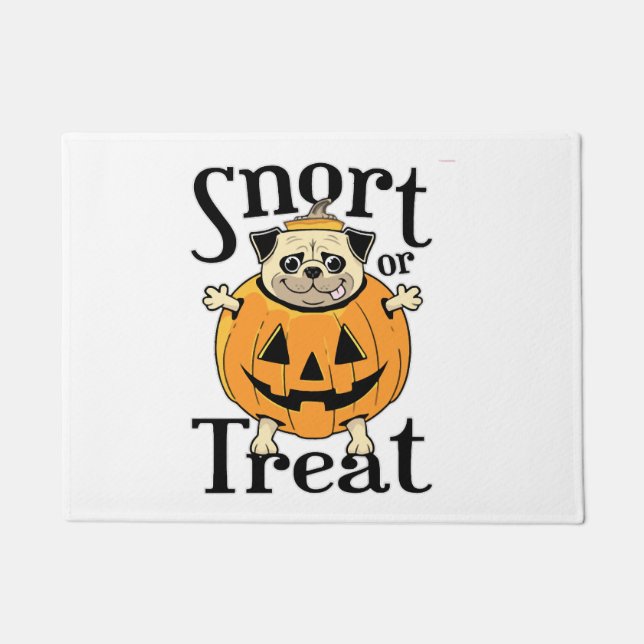 Tapete Halloween Pug (Frente)