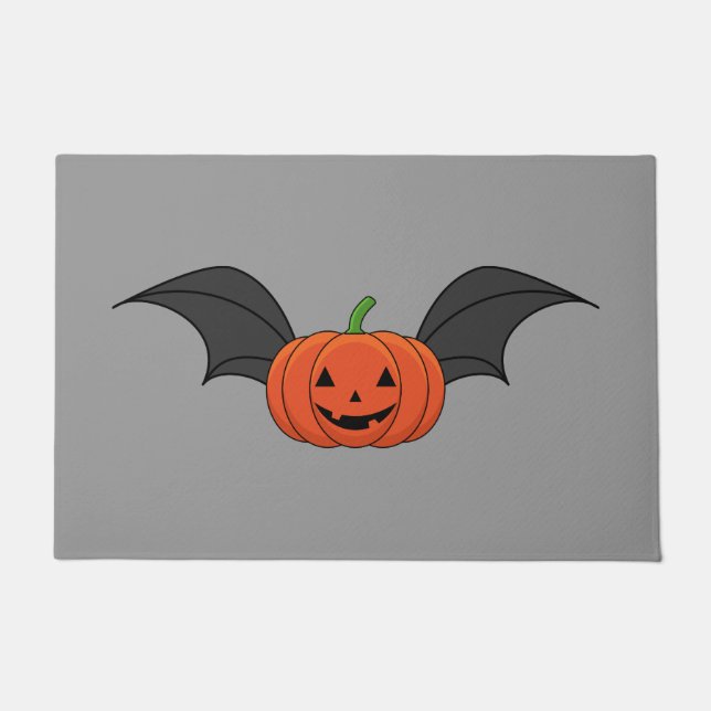 Tapete Halloween Pumpkin Bat (Frente)
