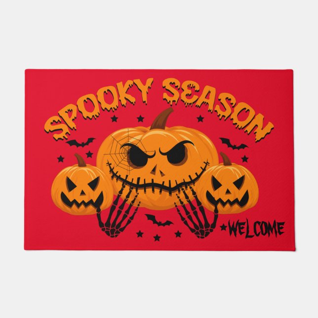 Tapete Halloween Spooky Pumpkin (Frente)