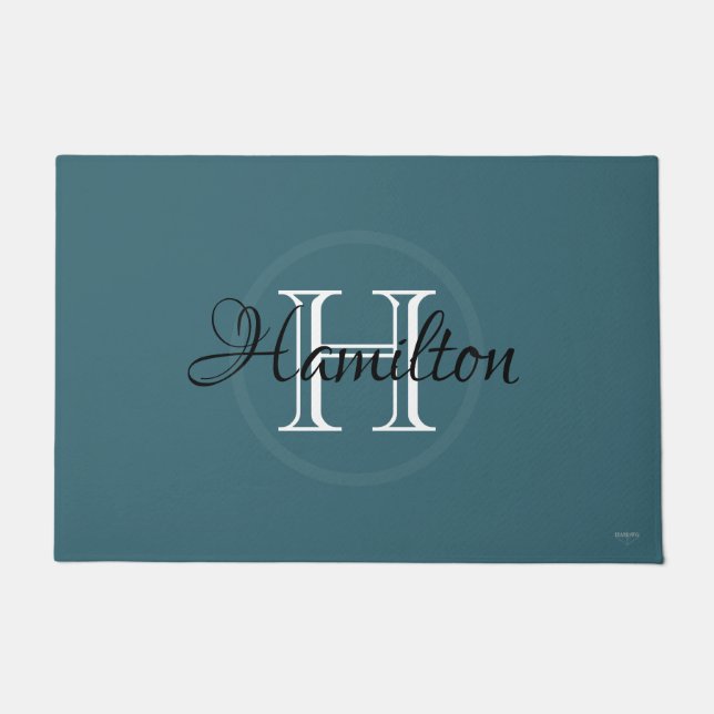 Tapete HAMbWG - Porta personalizada em qualquer nome (Frente)