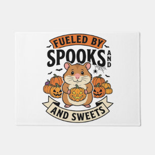 Tapete Hamster de Halloween Alimentado por Espíritos Engr