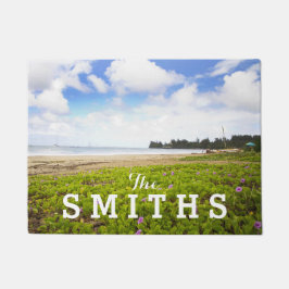 Tapete Hanalei Bay, Kauai Hawaii Beach Flowers