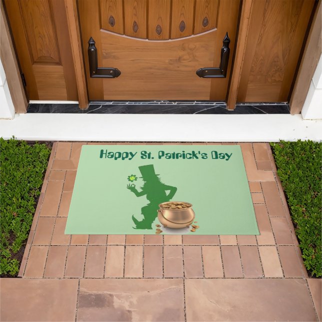 TAPETE HAPPY ST. PATRICK'S DAY LEPRECHAUN  (Ar livre)