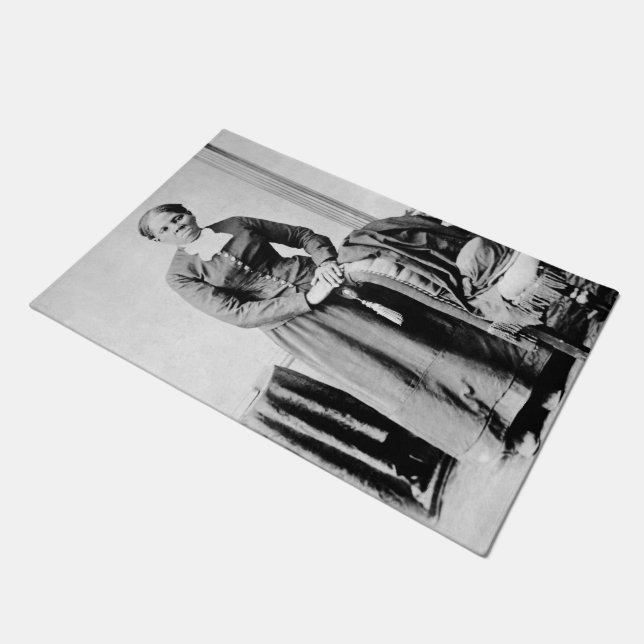 Tapete Harriet Tubman Conductor Underground Railroad (Inclinado)