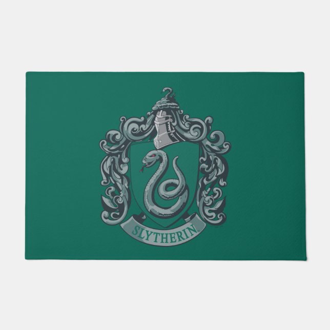 Tapete Harry Potter | Slytherin Crest Green (Frente)
