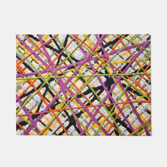 Tapete Haystack em Purple Door Mat (Frente)