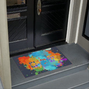 Tapete Hebraico "Shalom" com proteção de pintura