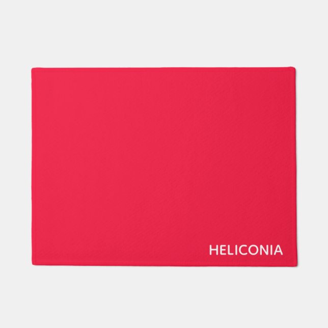 Tapete Heliconia red color name (Frente)