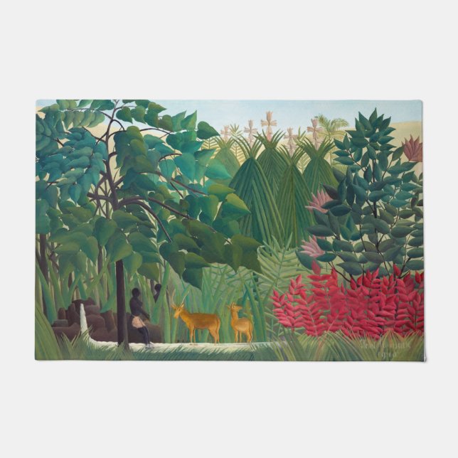 Tapete Henri Rousseau - A Quebra d'Água (Frente)