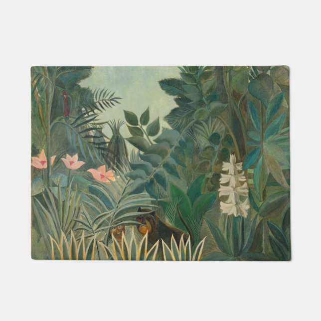 Tapete Henri Rousseau, A Selva Equatorial (Frente)