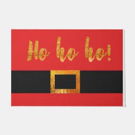 Tapete HHO HO Papais noeis de Fita de Portas do Cinto