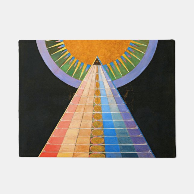 Tapete Hilma Af Klint Altarpeça n.o 1 (Frente)