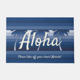 Tapete Hilo Hawaiian Palms Striped Aloha Marinho