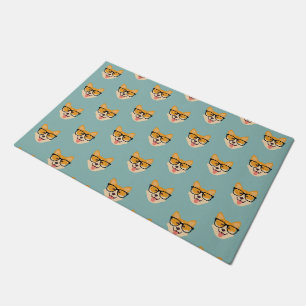 Tapete Hipster Engraçado - Padrão Corgi