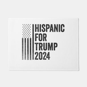 Tapete Hispânico Para Trump 2024 Bandeira Patriótica Amer