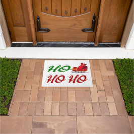 Tapete Ho Ho Ho Papais noeis Sleigh red green script