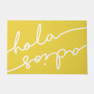 Tapete Hola Adios - Tipografia Espanhola - Escolha Sua Co