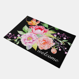 Tapete holiES - Flores de Mola de Aquarela Buquê 2