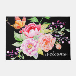 Tapete holiES - Flores de Mola de Aquarela Buquê 2