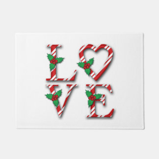 Tapete Holly Berries Candy Cane Stripes Amor Natal