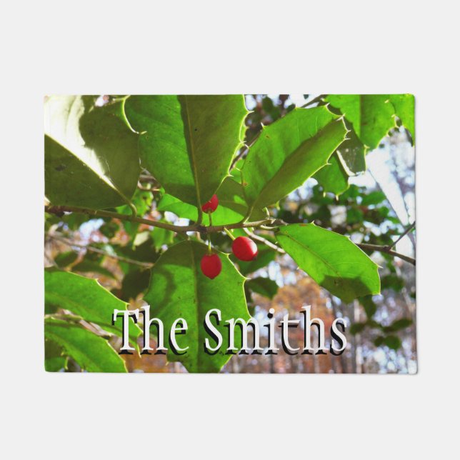 Tapete Holly Sai do Feriado II Botânico (Frente)