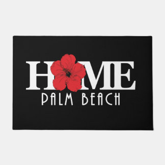 Tapete HOME Palm Beach Florida Red Hibiscus