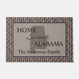 Tapete Home Sweet Alabama Faux Weave