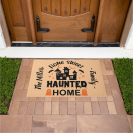 Tapete Home Sweet HAUNTED Laranja personalizado