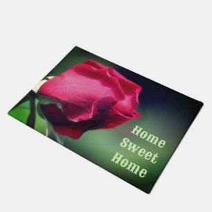 Tapete Home Sweet Home Red Rosebud Flower