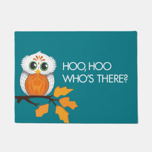 Tapete hoo do hoo que está lá - esteira de porta da