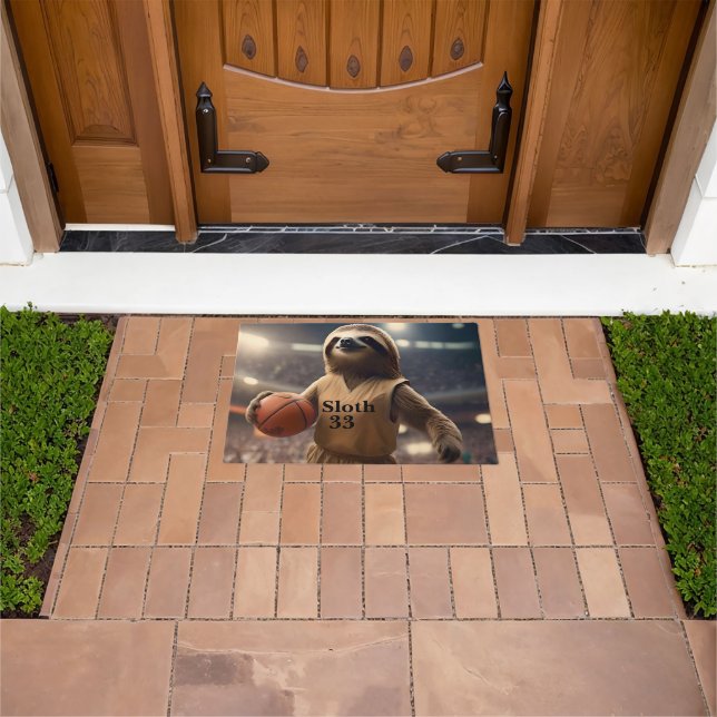 Tapete Hoops and Hangs: The Slam Dunking Sloth, (Ar livre)