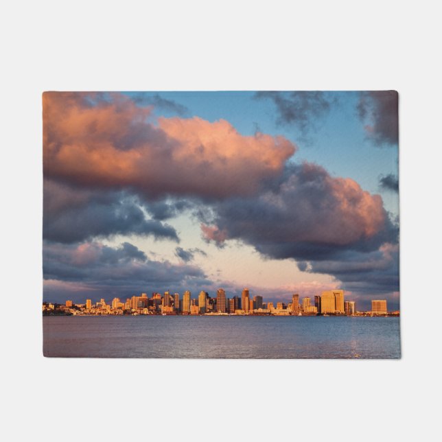 Tapete Horizonte da Cidade da Baía de San Diego (Frente)