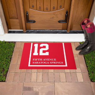 Tapete Horse Racing Saddlecloth House Number Endereço