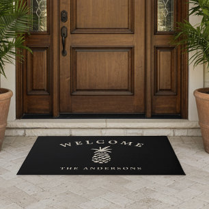 Tapete Hospitalidade tropical Ananás personalizado