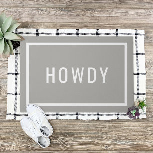 Tapete Howdy cores editáveis modernas de  
