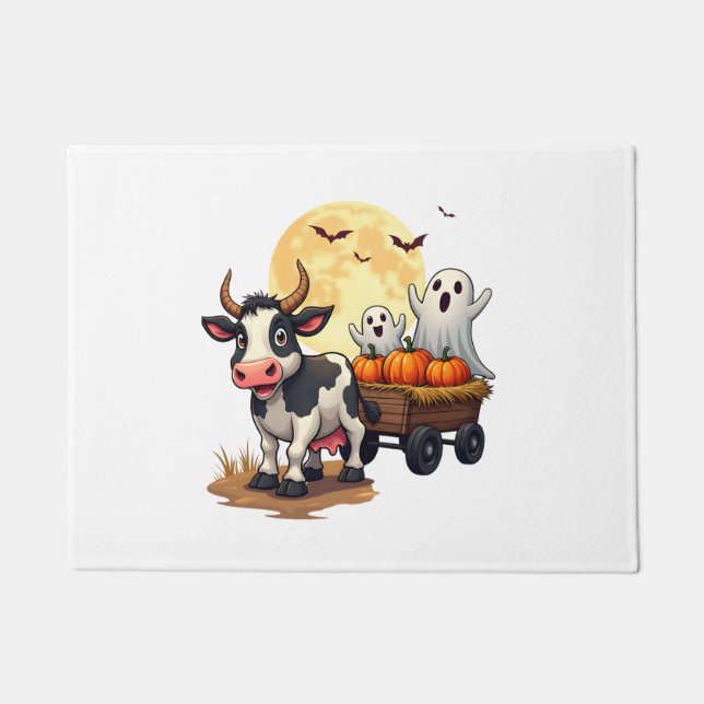 Tapete Hunted Hayride Cow (Frente)