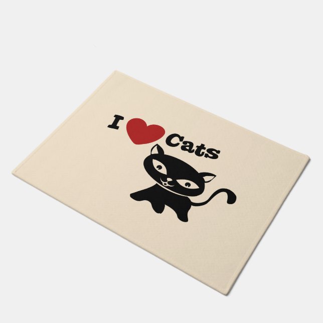 Tapete I love cats (Inclinado)