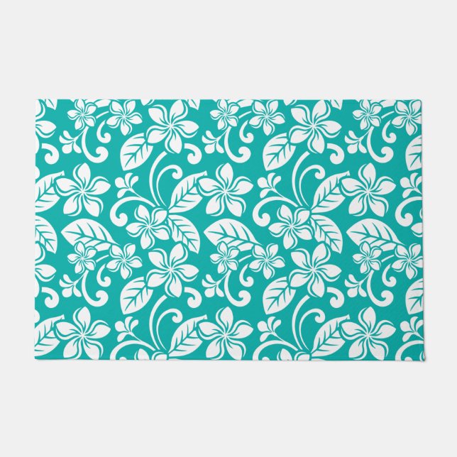TAPETE ILHA PLUMERIA (TURQUOISE) (Frente)