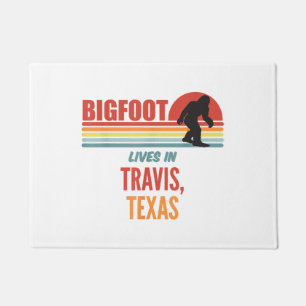Tapete Iluminação Do Pé Grande Em Travis Texas