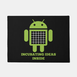 Tapete Ilusão da grade de Droid do inseto do interior das