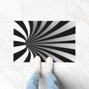 Tapete Ilusões Ópticas Hipopóticas Matriz Espiral Curva