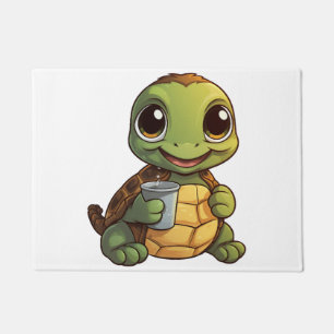 Tapete Ilustração da tartaruga de desenho animado
